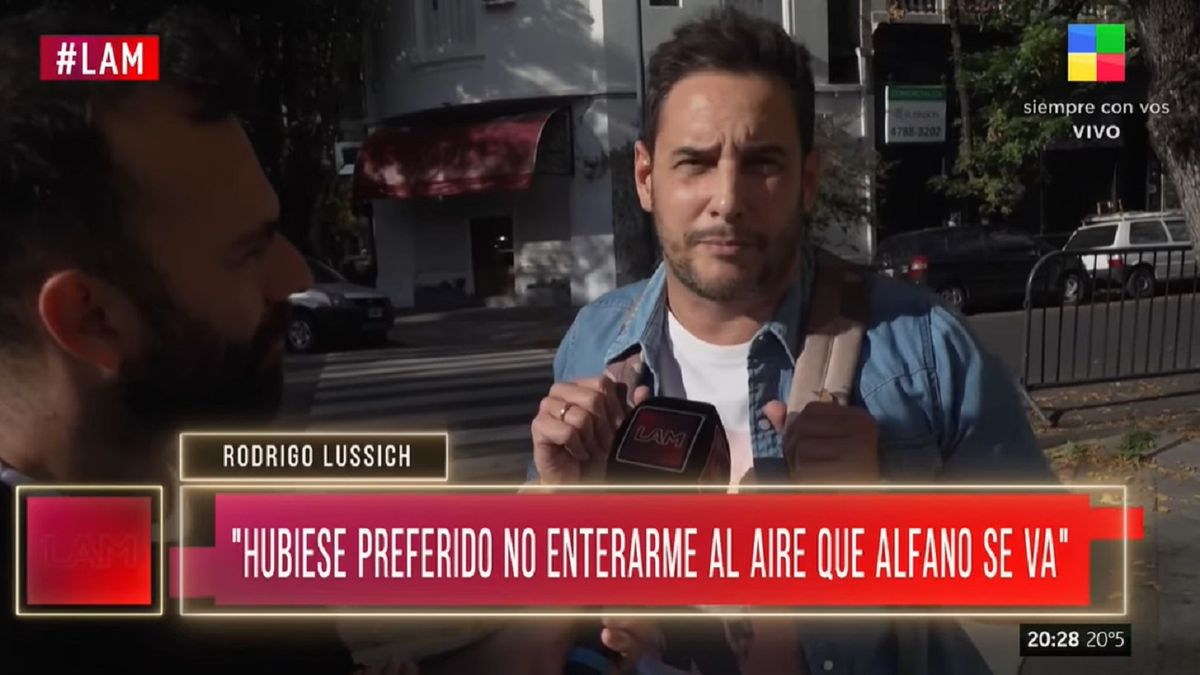 La palabra de Rodrigo Lussich tras la renuncia de Graciela Alfano
