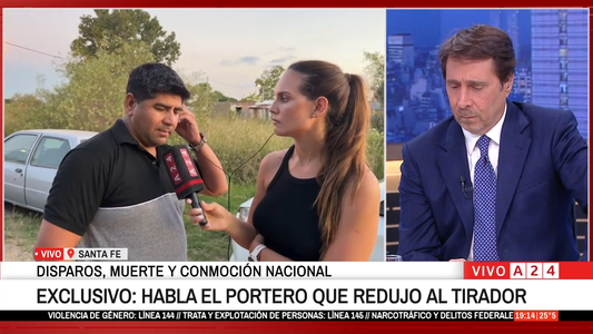 El crudo relato del portero que redujo al tirador de 15 años: del me apuntó pero no alcanzó a gatillar al no sabía lo que hizo