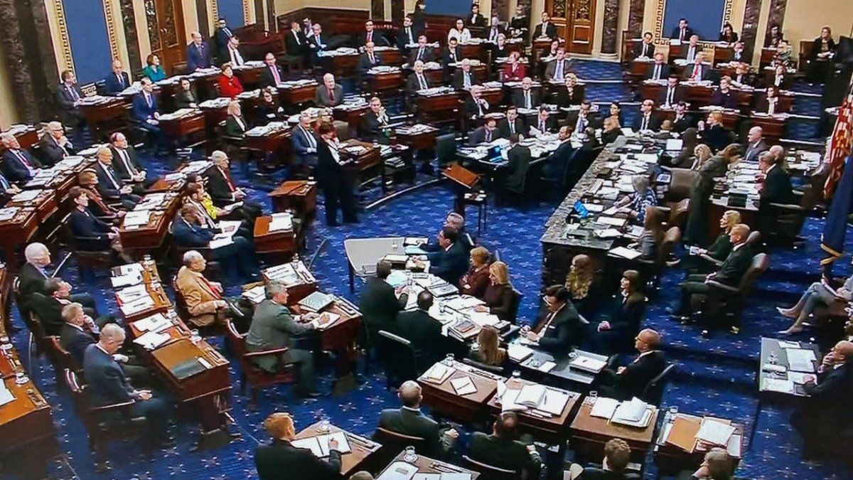 La mayoría republicana impuso las condiciones para tratar el impeachment a Trump en el senado