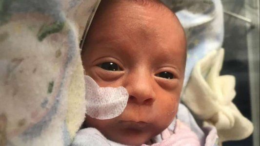 Una beba prematura venció el coronavirus