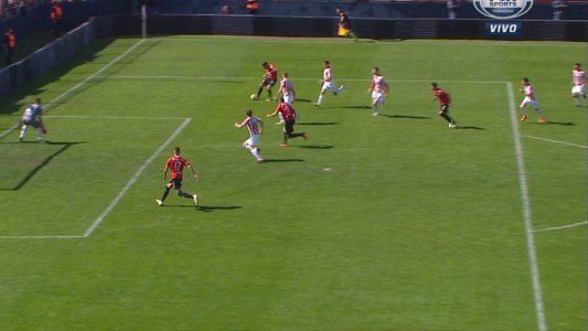 El descuento de Independiente fue en clara posición adelantada