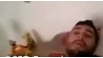 ¡Otro de Combate con las manos en la masa! El video íntimo de Paio Rodríguez