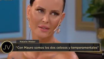 Natalie Weber aclaró cómo está su matrimonio con Mauro Zárate y reconoció que discutieron