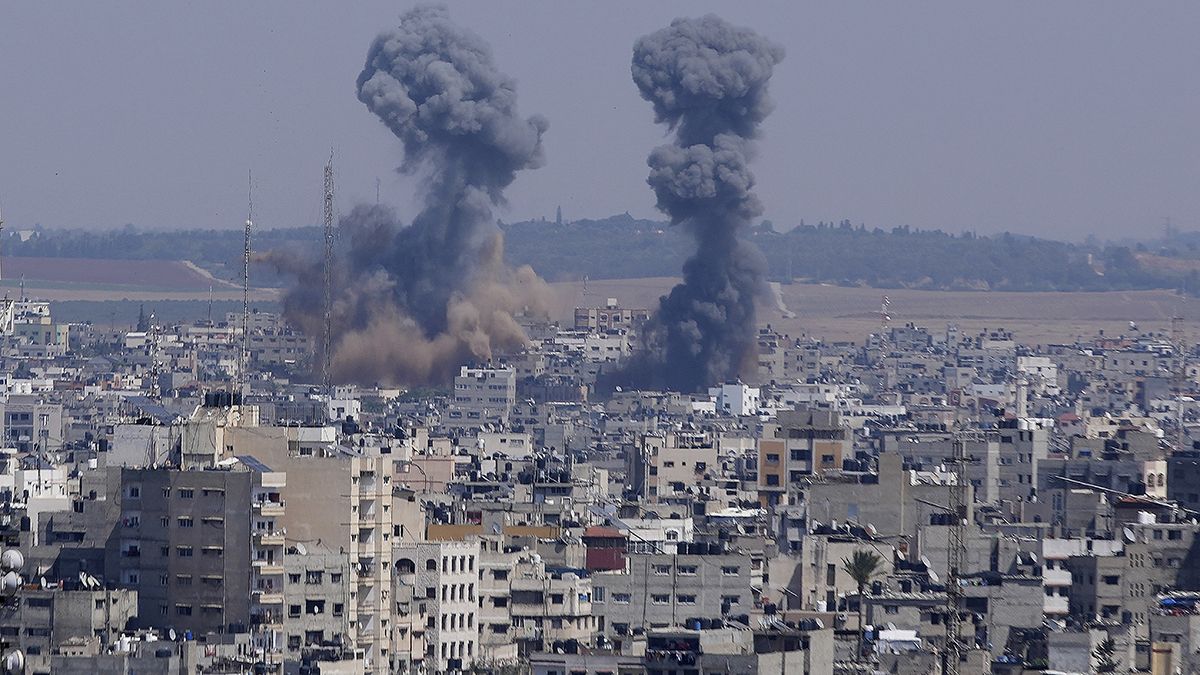 Segunda jornada de ataques terroristas contra Israel. (Foto: AP)