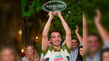 Carlos es el gran ganador de Bake Off Argentina