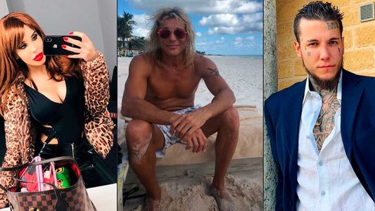 Claudio Paul Caniggia desalojó a sus hijos: Alex y Charlotte debieron irse del hotel en el que vivían