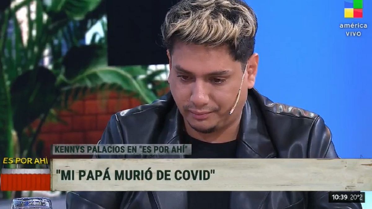 Kennys Palacios se quebró al recordar a su papá en su visita a Es por ahí