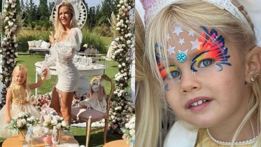 Matilda cumplió 3 años y Luciana Salazar se lo celebró a todo trapo