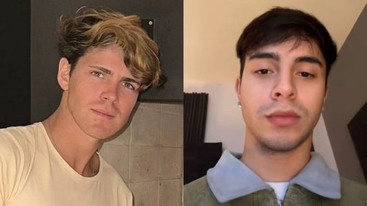 La foto de Marcos Ginocchio y Rusherking juntos en la noche porteña tras las versiones de pelea por la China Suárez