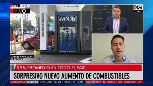 Aumento de las naftas: YPF sumaría un incremento del 4% más antes de fin de año