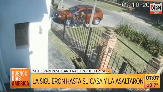Así golpearon a una mujer en una salidera en City Bell