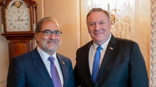 Argüello y Mike Pompeo evaluaron la posibilidad de un encuentro entre Trump y Alberto Fernández