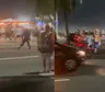 Videos: violentos enfrentamientos entre argentinos y brasileños en Río tras la final del Mundial