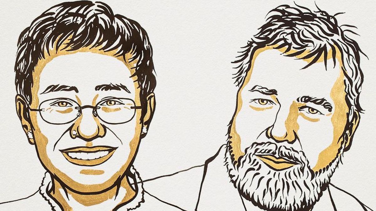 Premio Nobel de la Paz. María Ressa y Dimitri Muratov