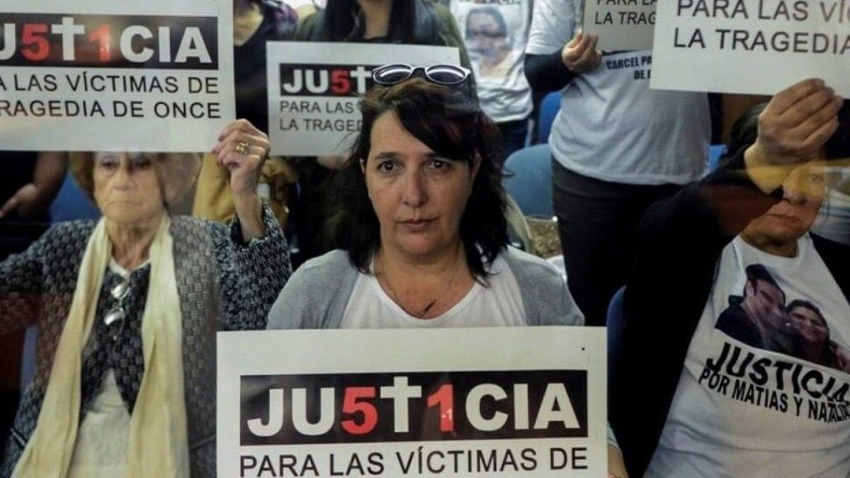 María Luján Rey fue la cara visible de los familiares de las víctimas de la tragedia de Once.