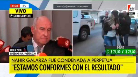 Abogado de la familia de Fernando Pastorizzo: Estamos conformes con el resultado