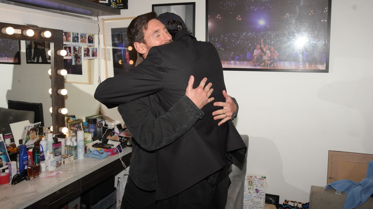 Messi y Nico Vázquez