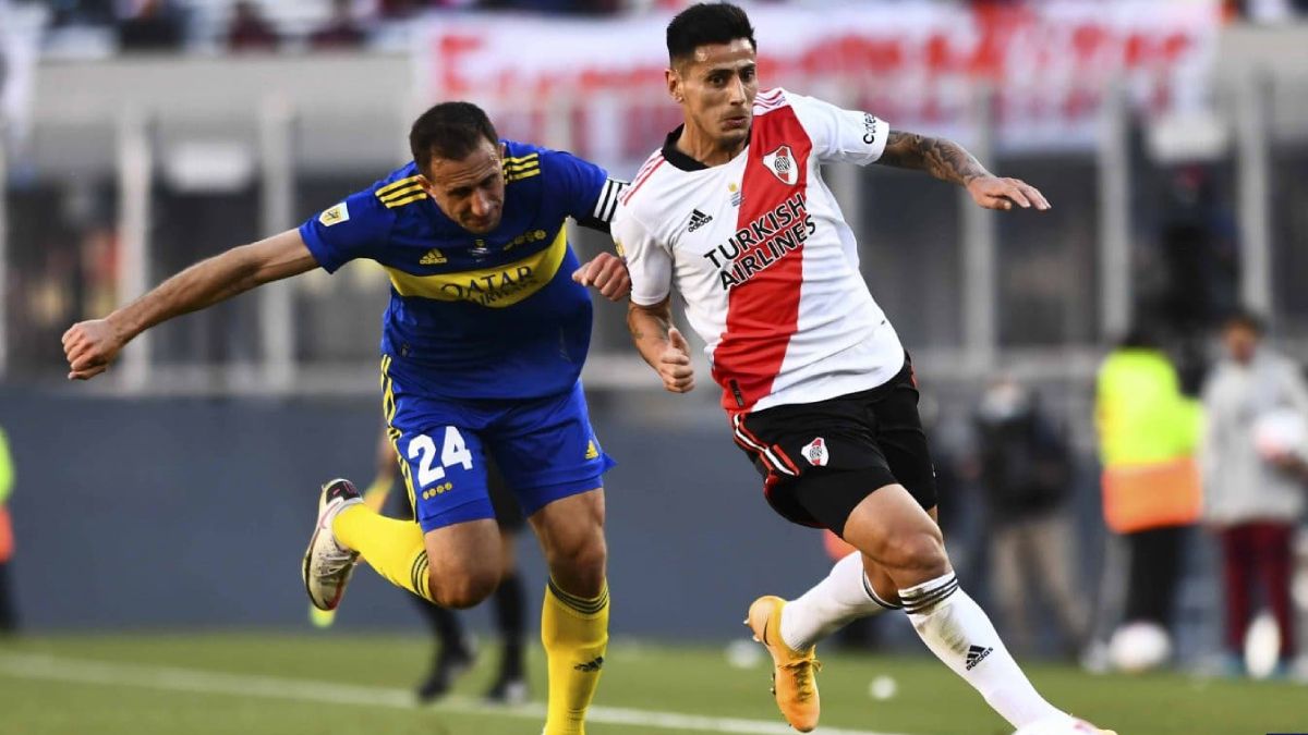 Boca y River jugaron 5 partidos en 2021.