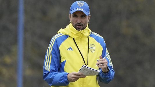 Con muchas ausencias, el once de Boca que probó Diego Martínez