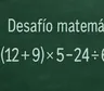 Desafío matemático: ¿en cuánto tiempo lográs resolverlo?