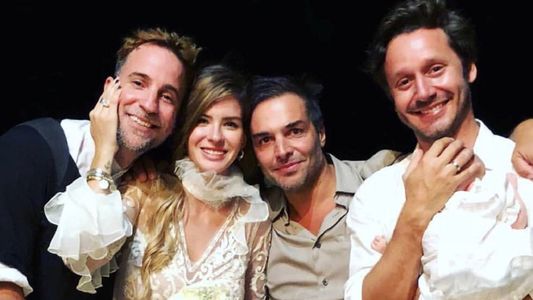 La China Suárez y Benjamín Vicuña ensayaron su boda y bautizaron a Magnolia