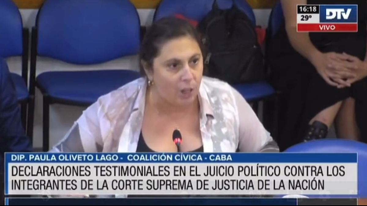 Ni fachos ni negacionistas: el cruce entre diputados oficialistas y opositores en la Comisión de Juicio Político. (Captura)