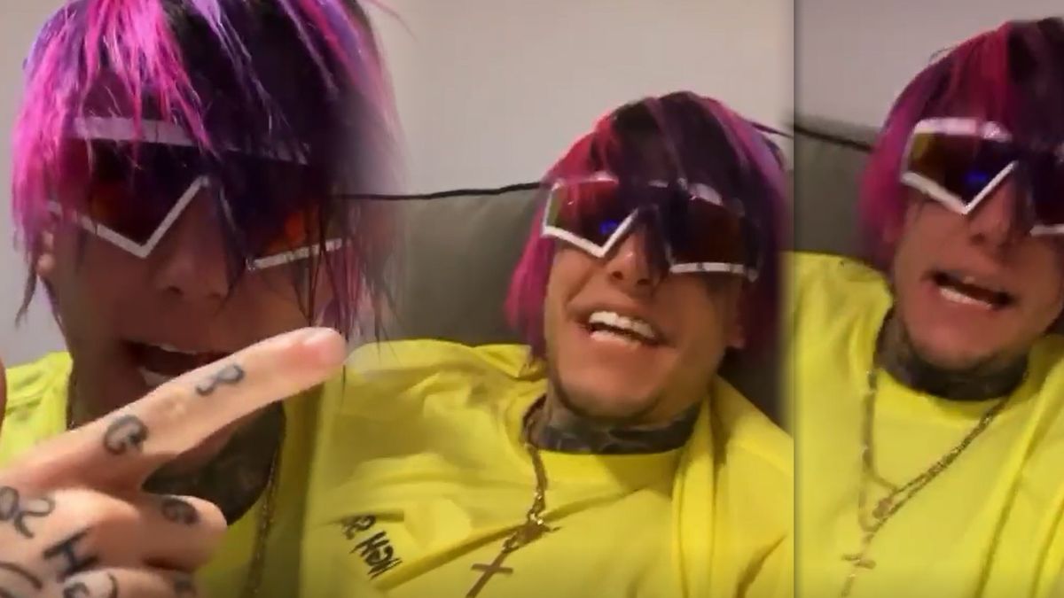Video de Alex Caniggia insultando a Masterchef Celebrity y a Telefe