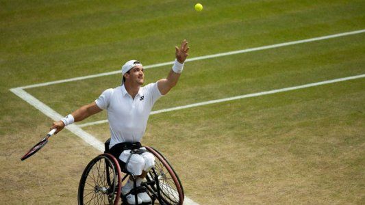 Wimbledon: Gustavo Fernández está en la final de tenis adaptado por segundo año consecutivo