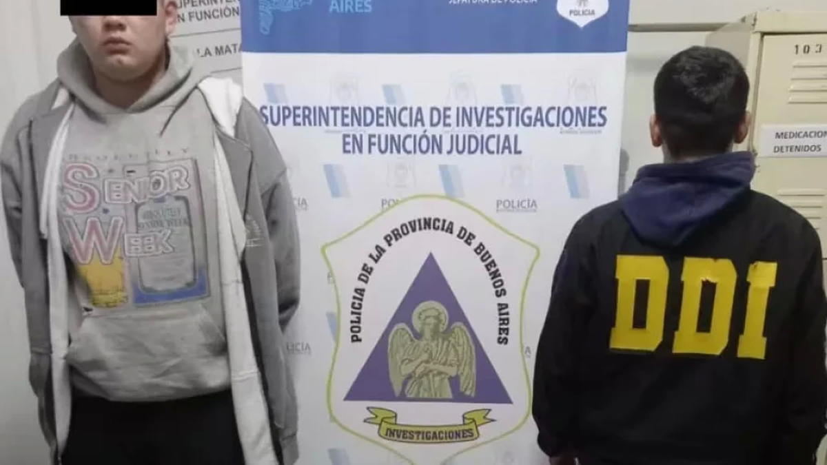 El tercer detenido por el asesinato del jovende 19 años a la salida de un boliche. (Foto: Policía)