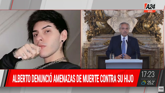 Cuidate, vas a hacer boom: la amenaza que recibió el hijo de Alberto Fernández y que investiga la Justicia