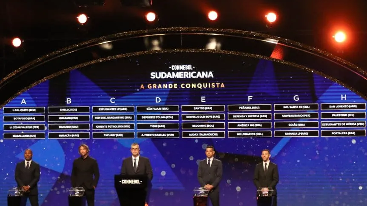 Sorteo de la Copa Sudamericana 2024, EN VIVO duro grupo para Boca