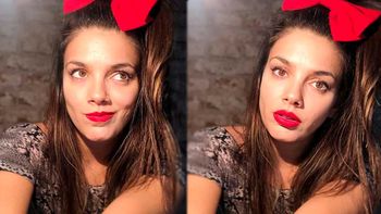 Natalie Pérez se sumó a la moda de cambiarse el look en casa: mirá cómo le quedó