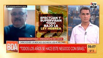Llegó una delegación de rabinos para certificar carne Kosher