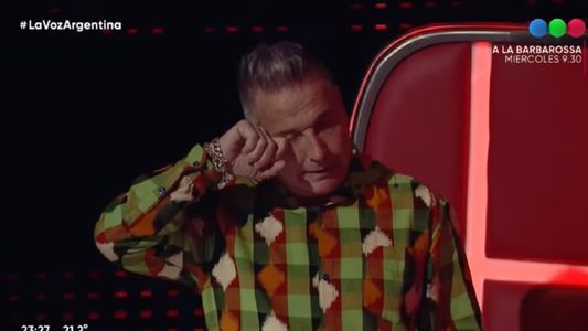 Ricardo Montaner se quebró al escuchar Índigo en La Voz Argentina 2022