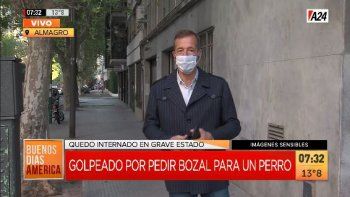 Dos mujeres atacaron a un hombre mayor por el bozal del perro