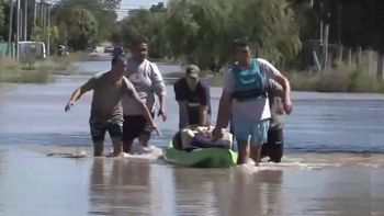 Rescate dramático: salvaron a un hombre de 91 años atrapado tras la tormenta