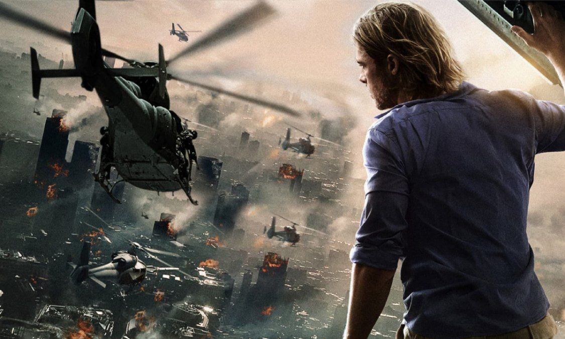 Guerra Mundial Z es una de las películas de guerra más aclamadas en Netflix