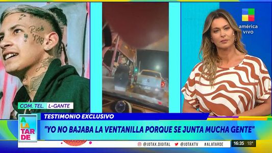 L-Gante, tras la tensa discusión con la policía: Esto fue abuso
