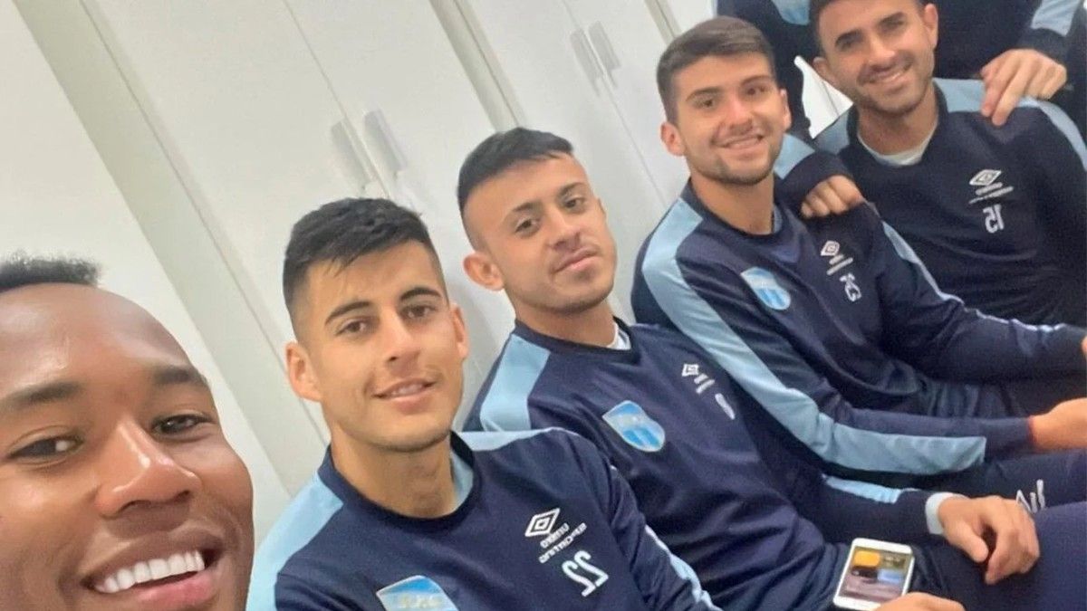 Joaquín Pereyra despidió a Andrés Balanta en las redes sociales. 