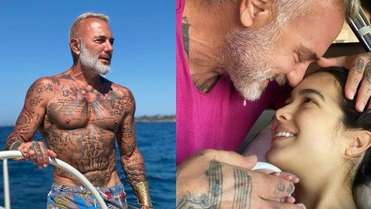 El millonario Gianluca Vacchi fue padre por primera vez y reveló el extraño nombre que le puso a su hija