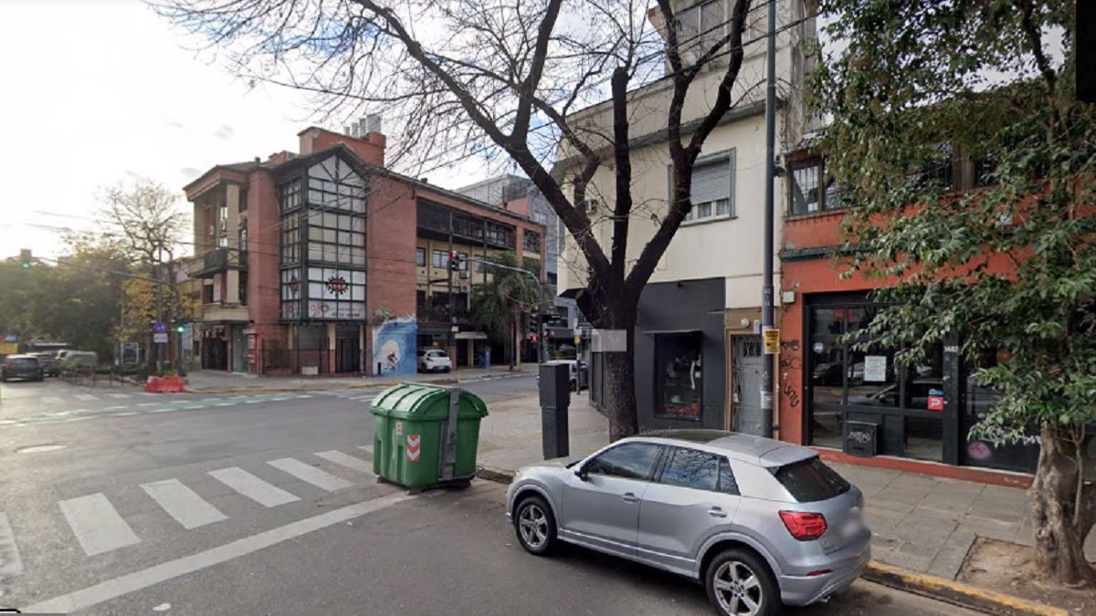 Otra muerte más en Palermo. Foto: Google Maps.&nbsp;