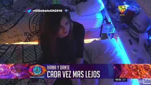La ironía de Dante a Ivana: Cuando resuelvas tus cosas con Luifa, vemos