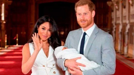 Presentaron al hijo del príncipe Harry y Meghan Markle