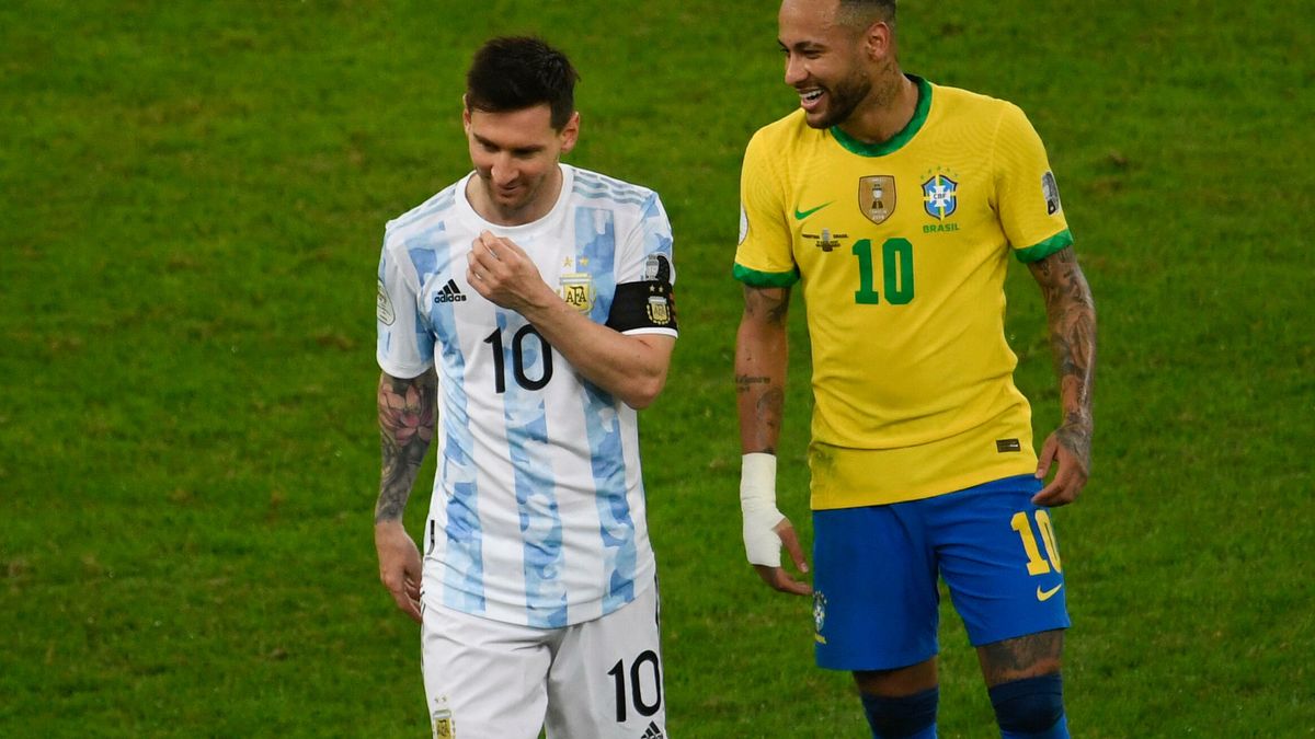 Messi y Neymar volverán a enfrentarse por las Eliminatorias Sudamericanas rumbo al Mundial 2026. (Foto: Archivo) 
