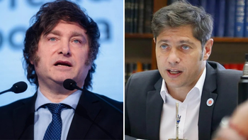 El cruce de Axel Kicillof a Milei por la baja en la tasa de homicidios y la polémica por el baño de sangre en la provincia
