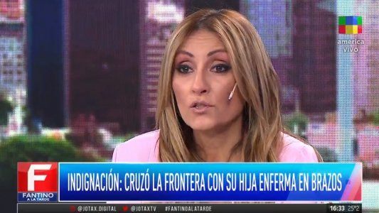 Marcela Tauro, quebrada por el padre que cruzó la frontera con su hija: El dolor de esa criatura me parte