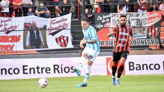 Mirá los goles: con un polémico penal, Racing venció a Patronato