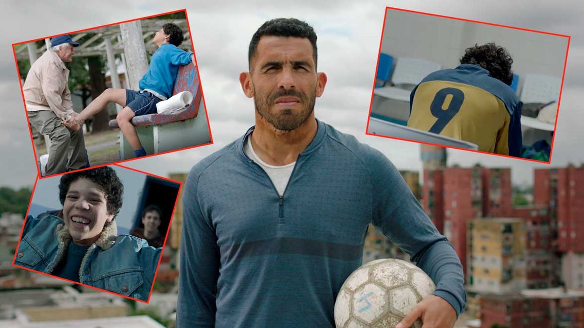 Tévez tendrá su propia ficción que recorrerá su vida.