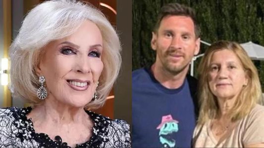 El llanto de la mamá de Messi en la charla que tuvo con Mirtha Legrand: Me decía...