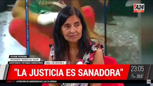 Viviam Perrone, de Madres del Dolor, contó qué le dijo a la mamá de Fernando Báez Sosa en La Cruel Verdad